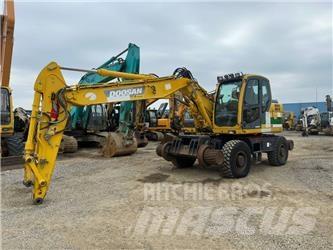 Doosan DX 160 WR Εκσκαφείς με τροχούς - λάστιχα