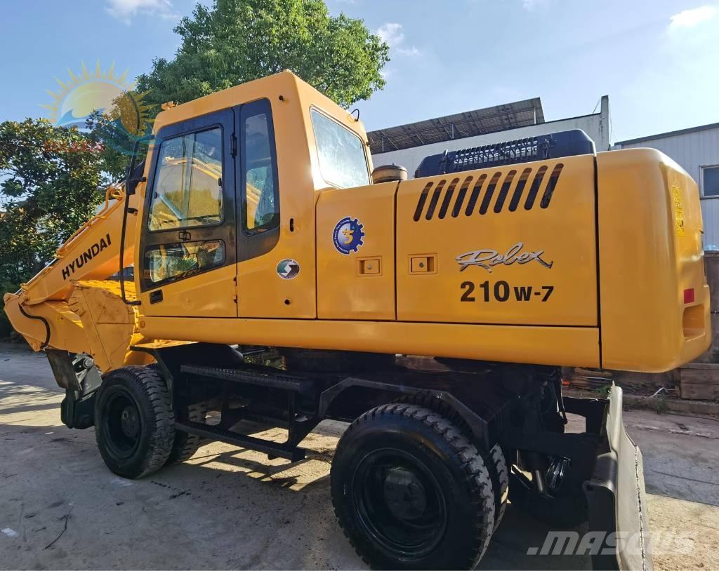 Hyundai robex 210w-7 Εκσκαφείς με τροχούς - λάστιχα
