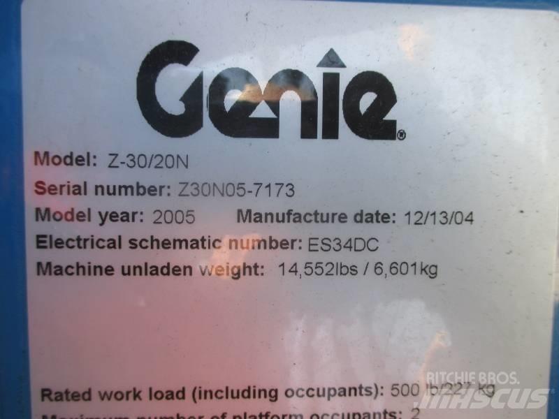 Genie Z 30/20 N Ανυψωτήρες με αρθρωτό βραχίονα