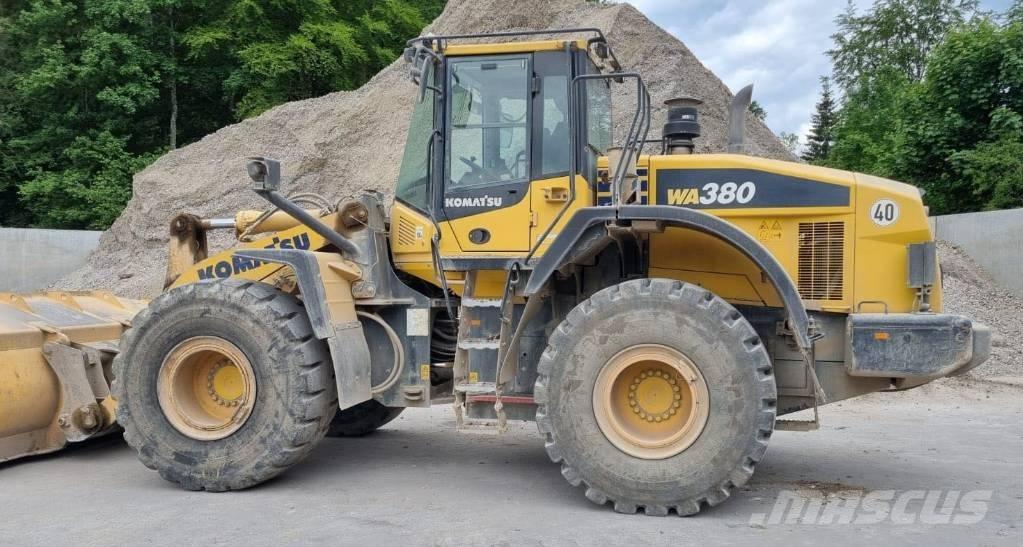 Komatsu WA 380 Φορτωτές με λάστιχα (Τροχοφόροι)