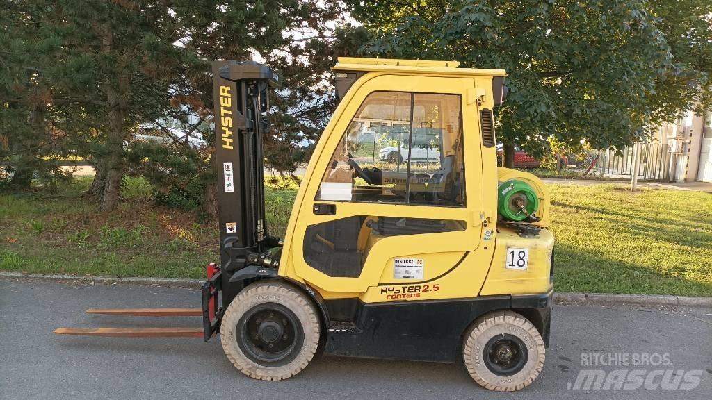 Hyster H2.5FT Περονοφόρα ανυψωτικά κλαρκ με φυσικό αέριο LPG