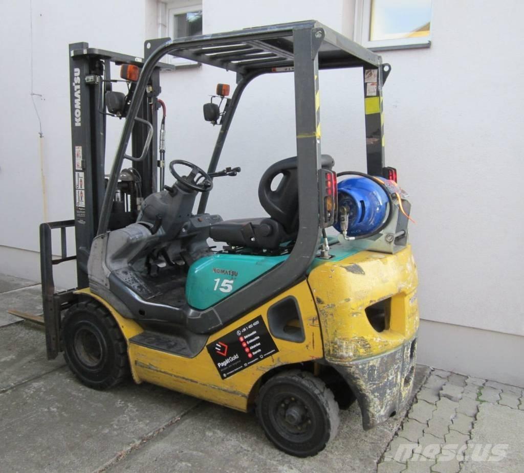 Komatsu FG 15 HT-20 Περονοφόρα ανυψωτικά κλαρκ με φυσικό αέριο LPG