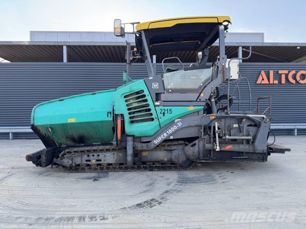 Vögele SUPER 1800-3I Επίστρωση ασφάλτου
