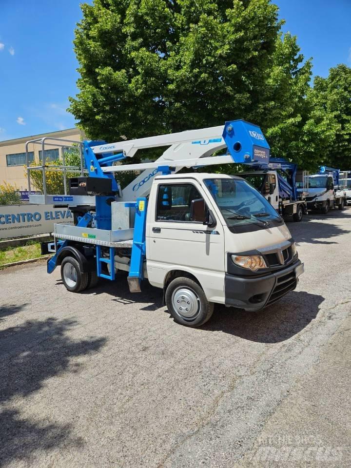Socage A 314 Εναέριες πλατφόρμες τοποθετημένες σε φορτηγό