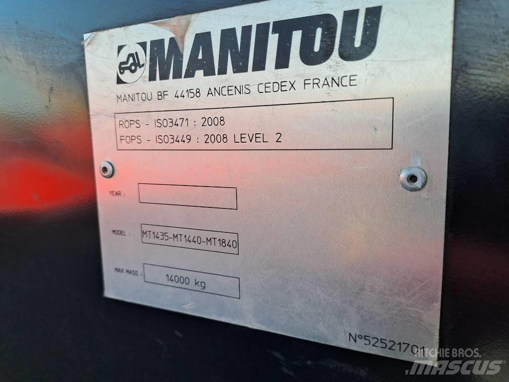 Manitou MT1440E Τηλεσκοπικοί ανυψωτές