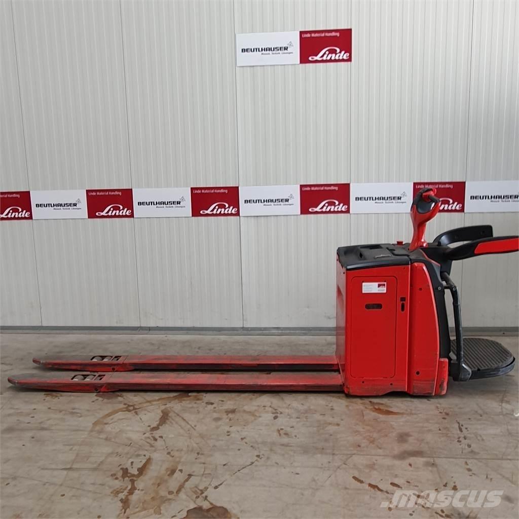 Linde T25AP lang Παλετοφόρα πεζού χειριστή με ιστό