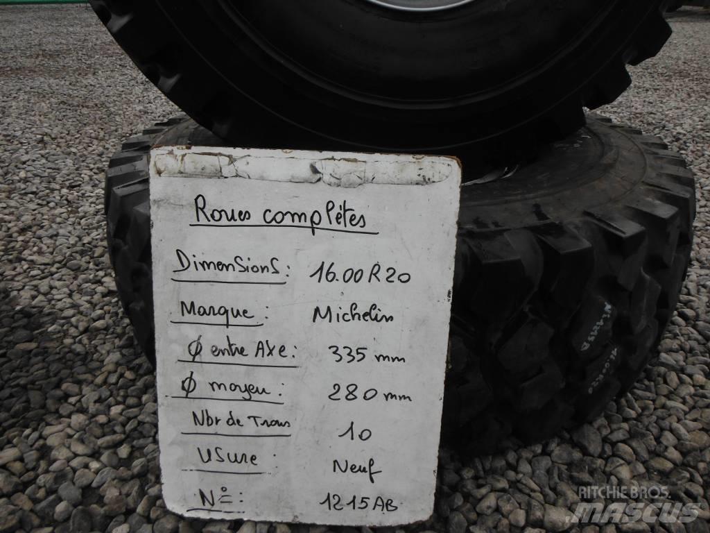Michelin 16.00R20 Ελαστικά και ζάντες