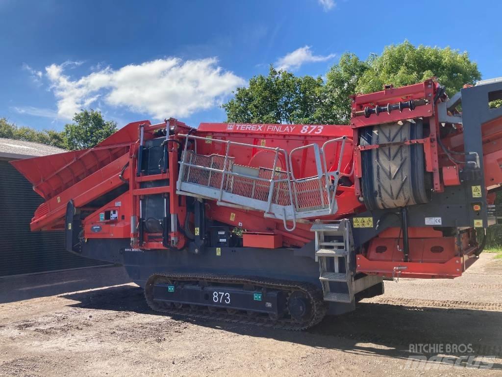 Terex Finlay 873 Κινητές μηχανές κοσκινίσματος