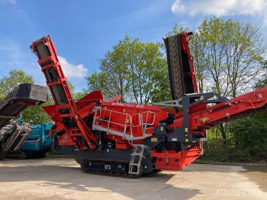 Terex Finlay 873 Κινητές μηχανές κοσκινίσματος