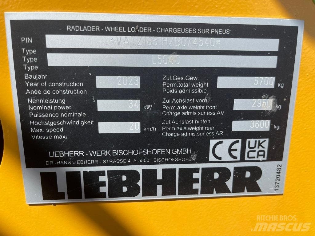 Liebherr L 504 Μίνι φορτωτές