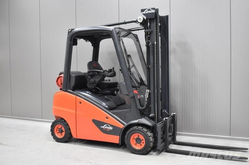 Linde H 16 T - 01 Περονοφόρα ανυψωτικά κλαρκ με φυσικό αέριο LPG