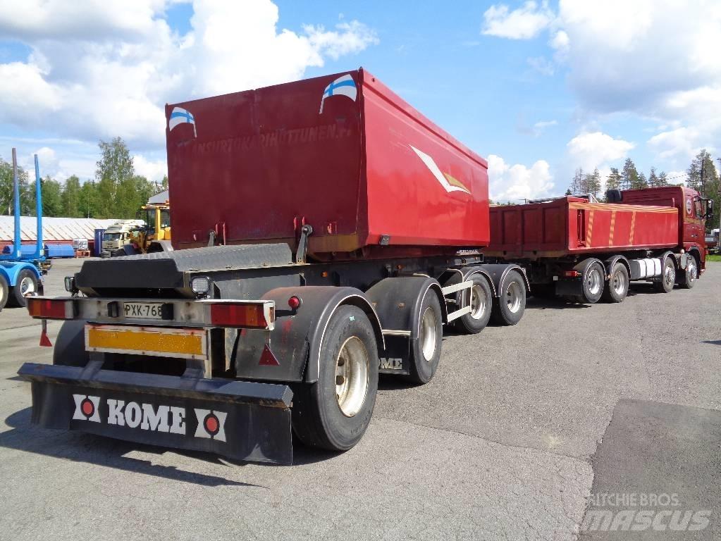 Närko TP42-RT-360 Ανατρεπόμενες ρυμούλκες