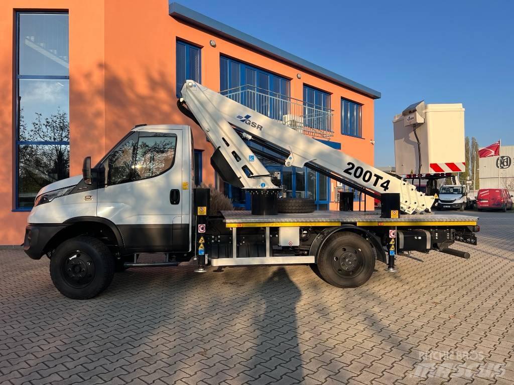 GSR B200T4 Εναέριες πλατφόρμες τοποθετημένες σε φορτηγό