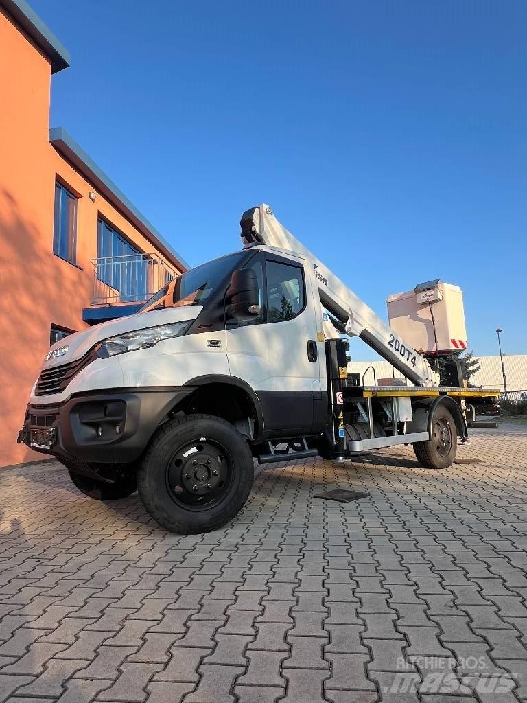 GSR B200T4 Εναέριες πλατφόρμες τοποθετημένες σε φορτηγό