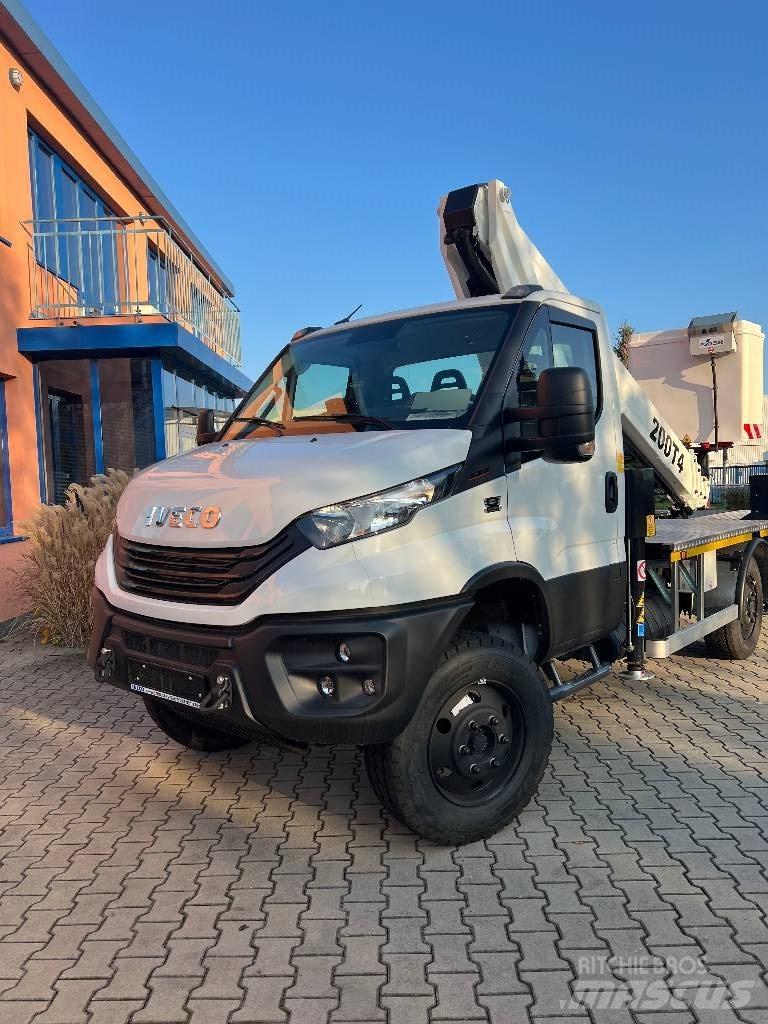 GSR B200T4 Εναέριες πλατφόρμες τοποθετημένες σε φορτηγό