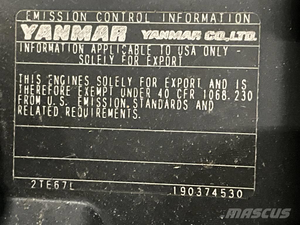 Yanmar SV 08-1 A Εκσκαφάκι (διαβολάκι) < 7t