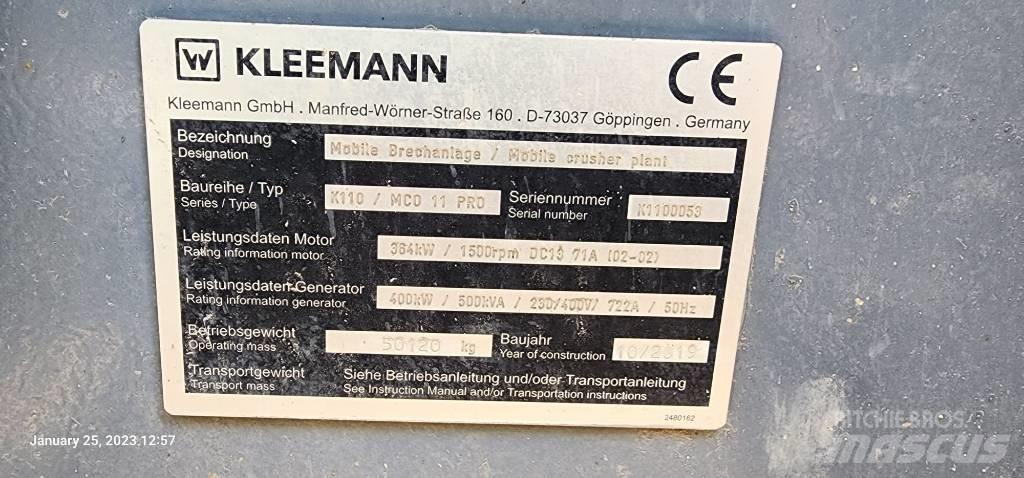 Kleemann MCO 11 PRO Σπαστήρες