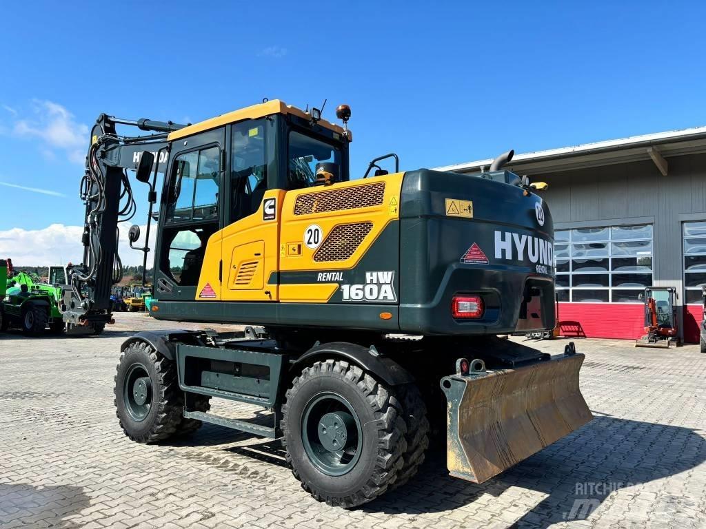 Hyundai HW160A Εκσκαφείς με τροχούς - λάστιχα