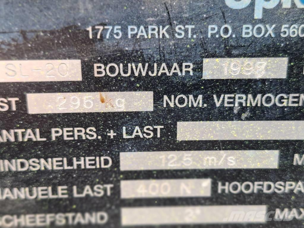 UpRight SL20 Ανυψωτήρες ψαλιδωτής άρθρωσης