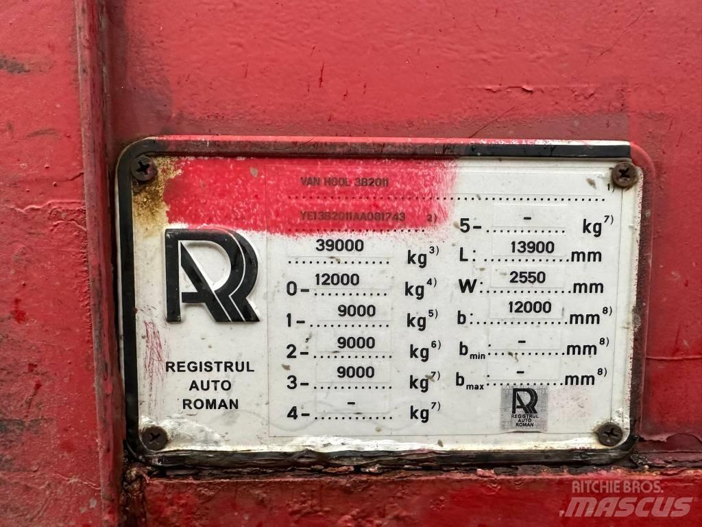 Van Hool 3 Axle Ημιρυμούλκες με χαμηλό δάπεδο