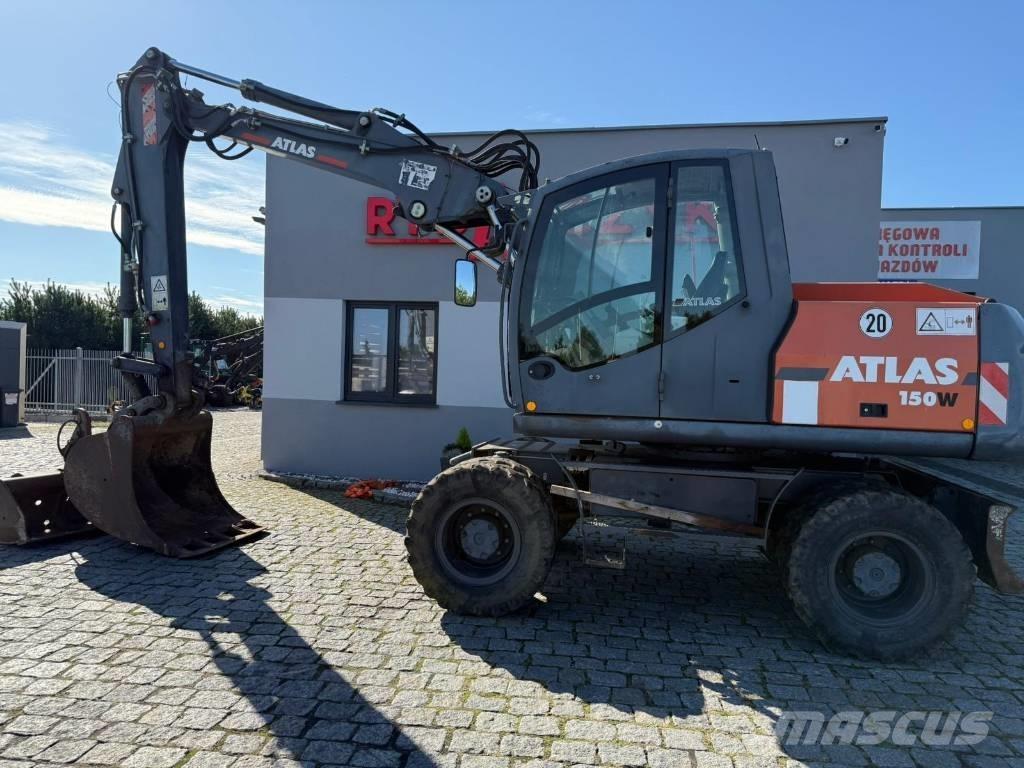 Atlas 150 W Εκσκαφείς με τροχούς - λάστιχα