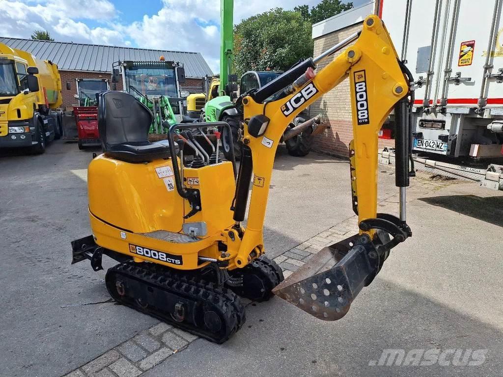 JCB 8008 CTS Εκσκαφάκι (διαβολάκι) < 7t