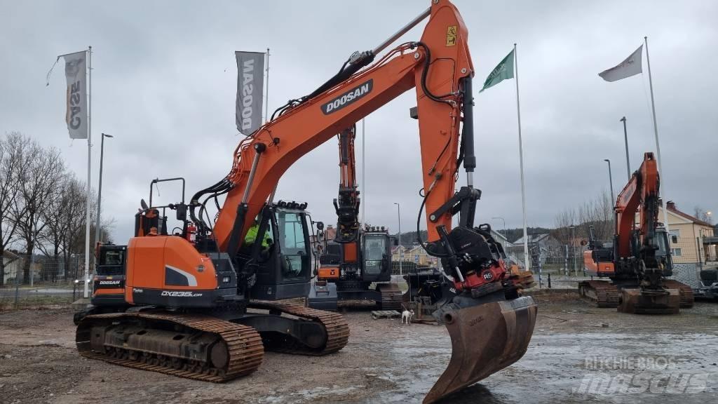 Doosan 235 LCR Εκσκαφείς με ερπύστριες