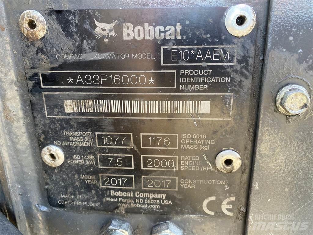 Bobcat E10 Εκσκαφείς με τροχούς - λάστιχα