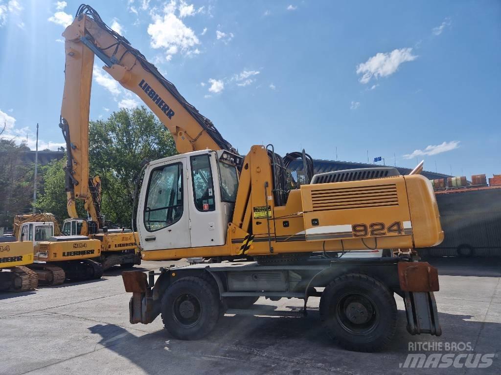 Liebherr A924C Βιομηχανικά μηχανήματα διαχείρισης αποβλήτων