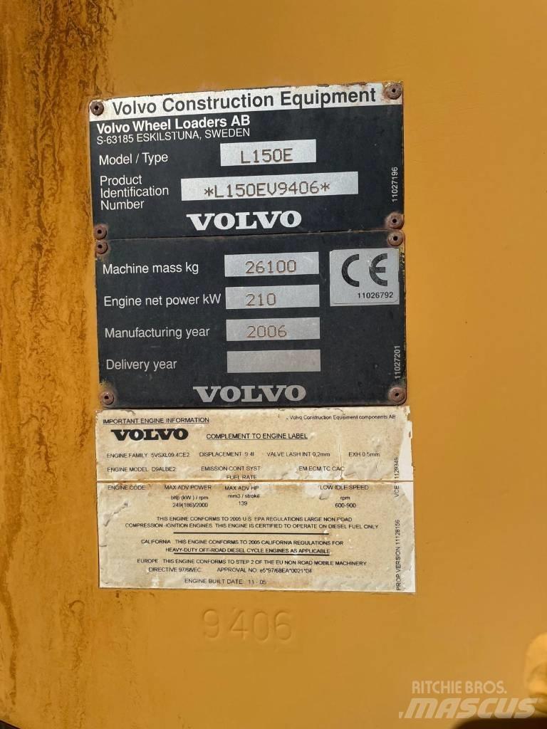 Volvo L150E Μίνι φορτωτές