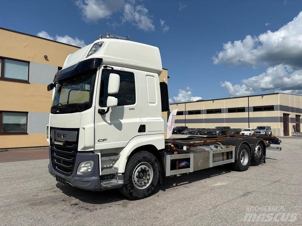 DAF CF 530 6x2 + BDF Φορτηγά για εμπορευματοκιβώτια