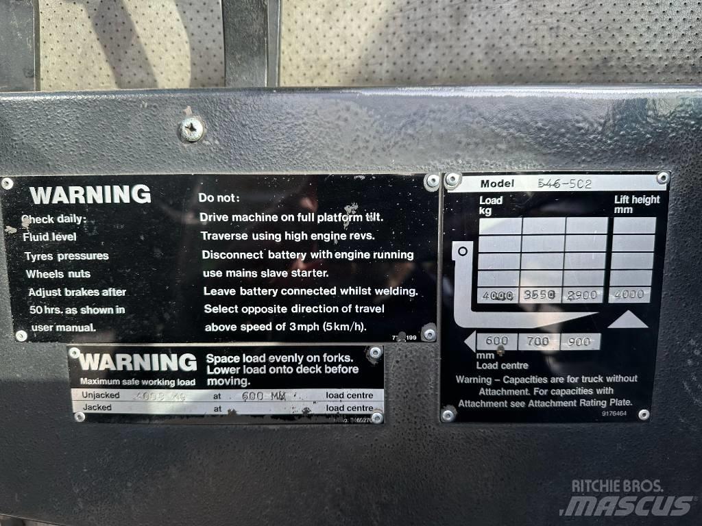 Boss 546 SIDE LOADER Γερανοί πλευρικής φόρτωσης εμπορευματοκιβωτίων