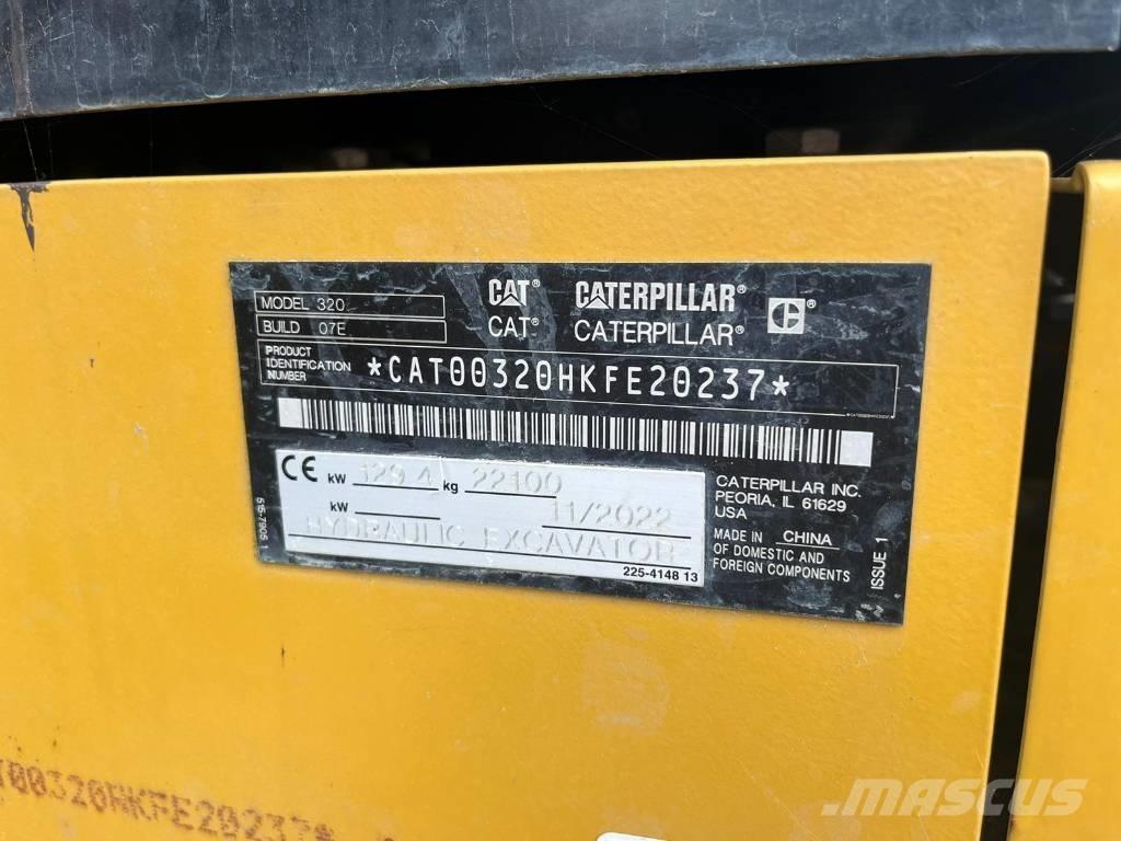 CAT 320 Εκσκαφείς με ερπύστριες