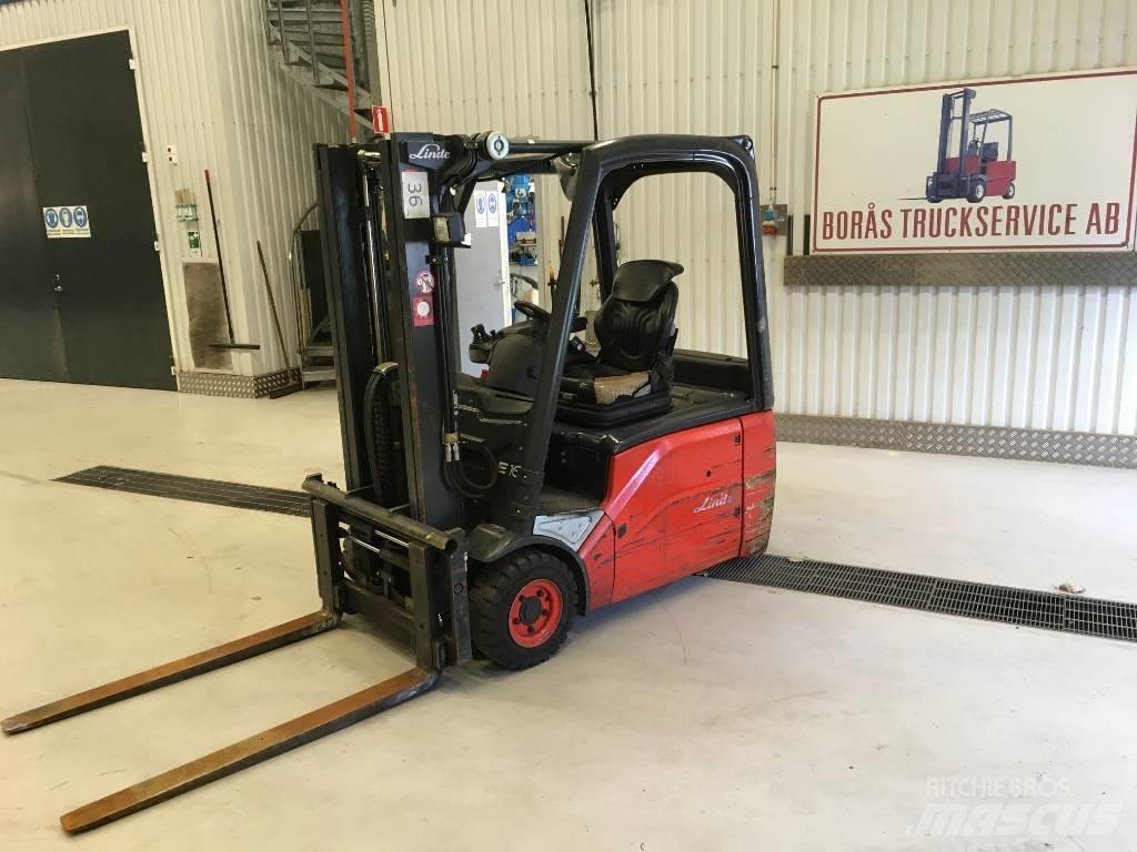Linde E16 Ηλεκτρικά περονοφόρα ανυψωτικά κλαρκ