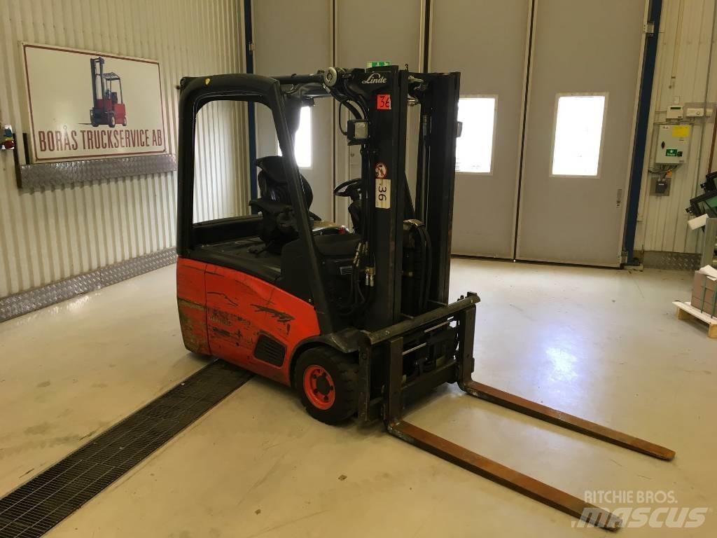 Linde E16 Ηλεκτρικά περονοφόρα ανυψωτικά κλαρκ