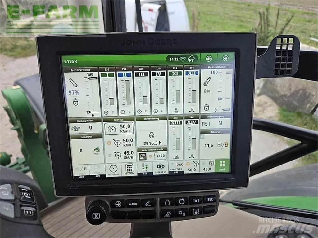 John Deere 6195r Τρακτέρ