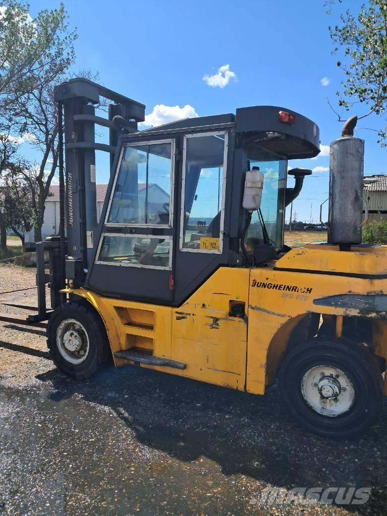 Jungheinrich DFG670 Πετρελαιοκίνητα Κλαρκ