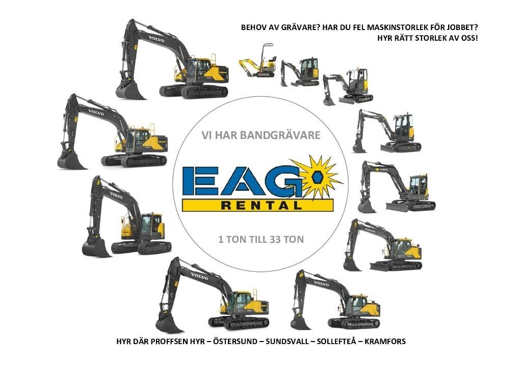 Volvo EC250EL Εκσκαφείς με ερπύστριες