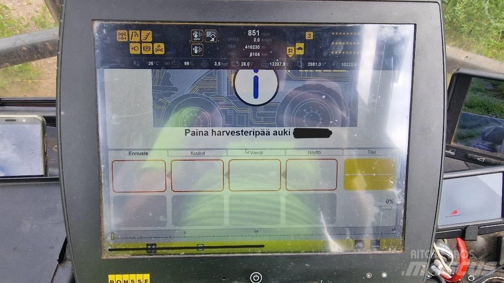Ponsse SCORPION 8W Θεριζοαλωνιστικές μηχανές