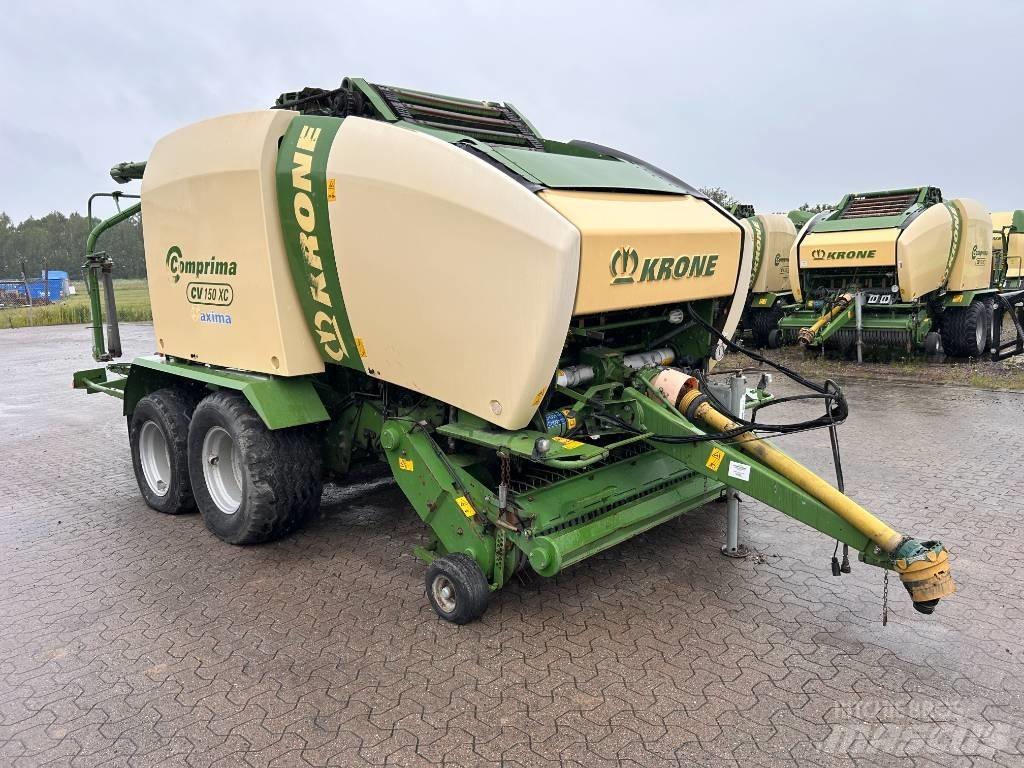 Krone CV150XC Πρέσες κυλινδρικών δεμάτων