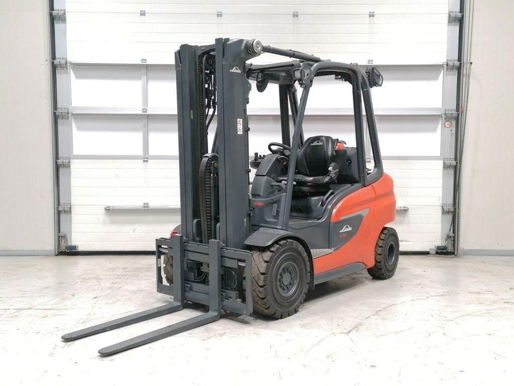 Linde H30T-01 Περονοφόρα ανυψωτικά κλαρκ με φυσικό αέριο LPG