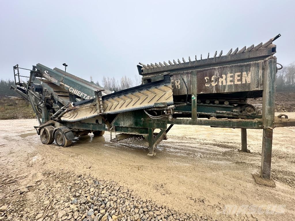 Chieftain 600 Μηχανές κοσκινίσματος