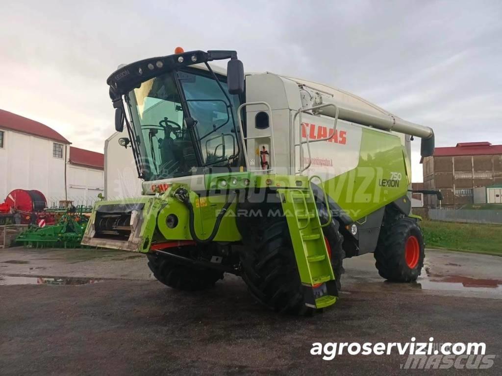 CLAAS Lexion 750 Θεριζοαλωνιστικές μηχανές