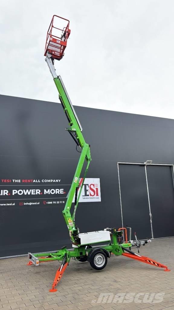 Niftylift 120 TPE Εναέριες πλατφόρμες τοποθετημένες σε ρυμούλκα