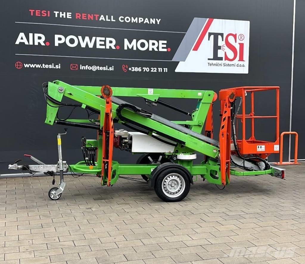 Niftylift 120 TPE Εναέριες πλατφόρμες τοποθετημένες σε ρυμούλκα