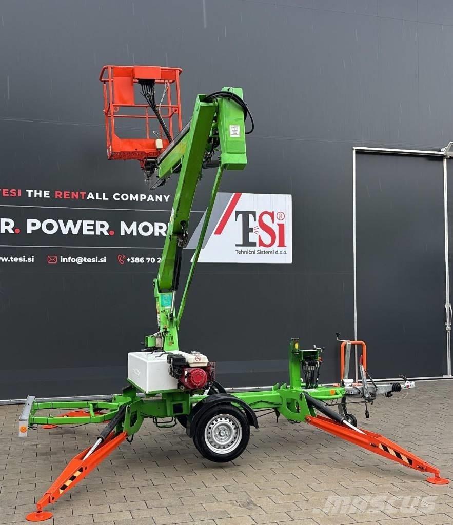 Niftylift 120 TPE Εναέριες πλατφόρμες τοποθετημένες σε ρυμούλκα