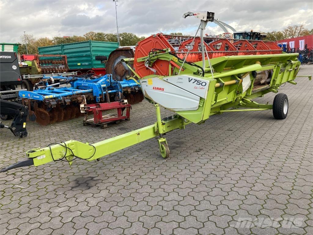CLAAS Vario 750 Κεφαλές συλλεκτικών μηχανών