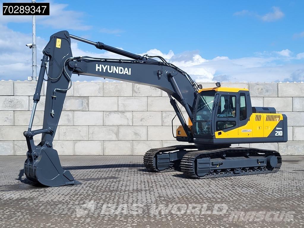 Hyundai R210 Εκσκαφείς με ερπύστριες