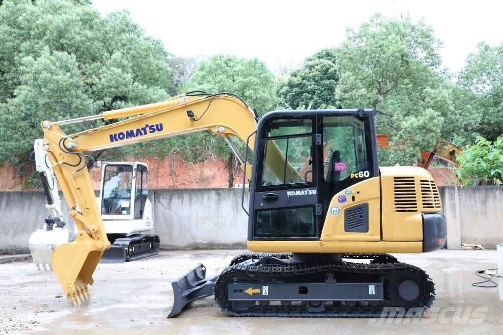 Komatsu PC 60-8 Εκσκαφείς με ερπύστριες