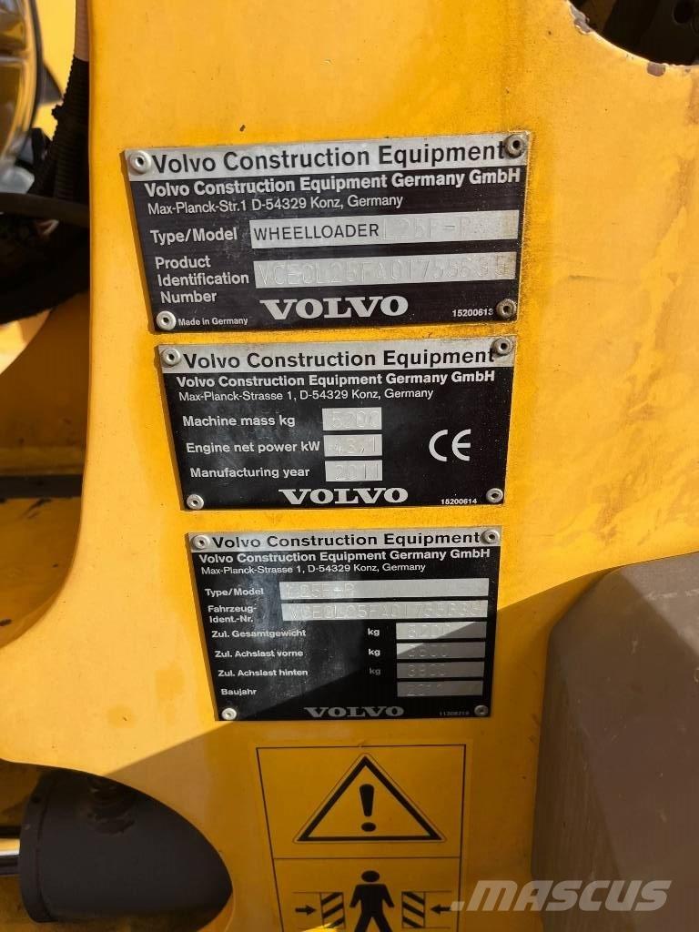 Volvo L 25 F Φορτωτές με λάστιχα (Τροχοφόροι)